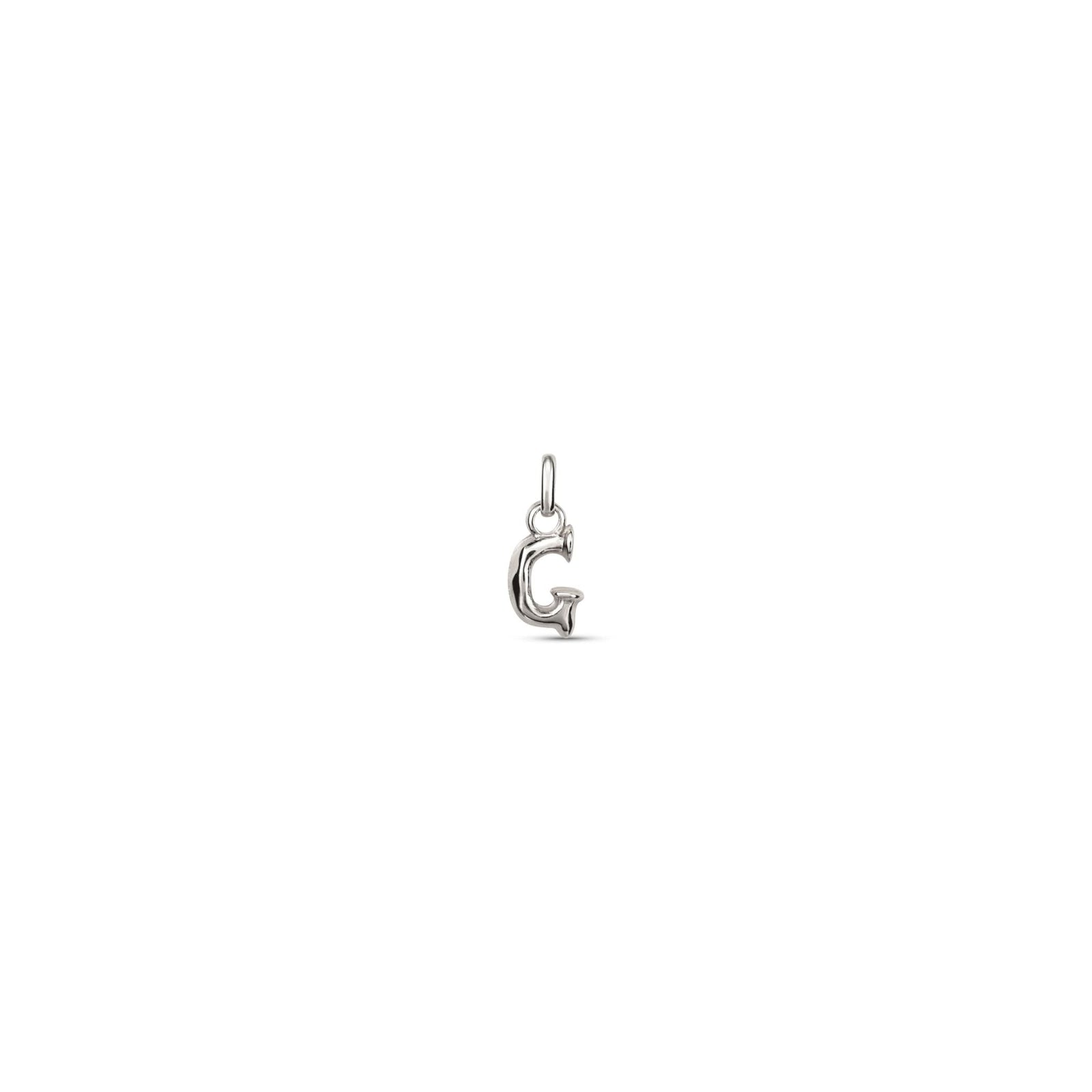 Sterling Silver Plated Hazte Silver Letter G Charm CHA0279MTL0000U