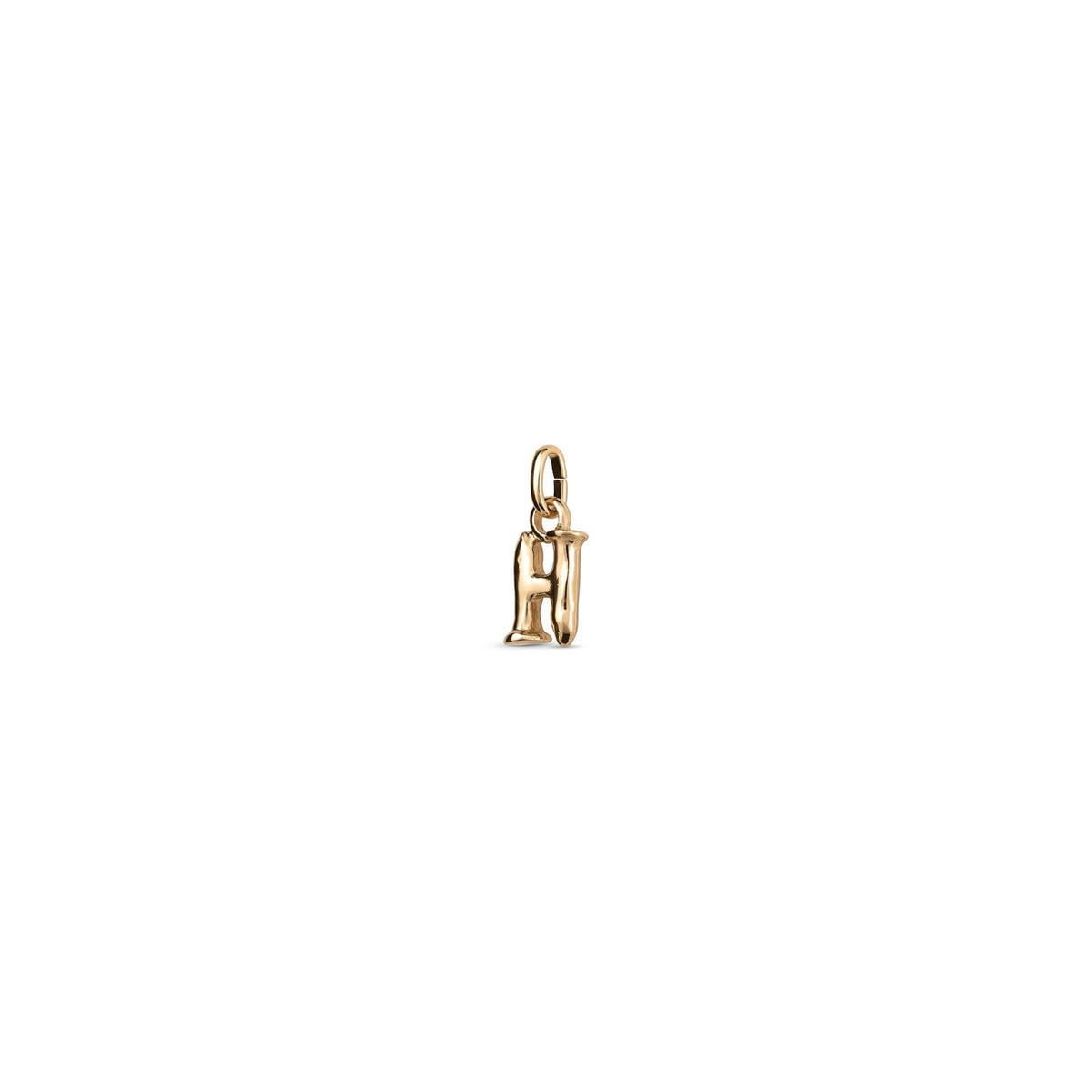 18k Gold Plated Hazte Gold Letter H Charm CHA0280ORO0000U