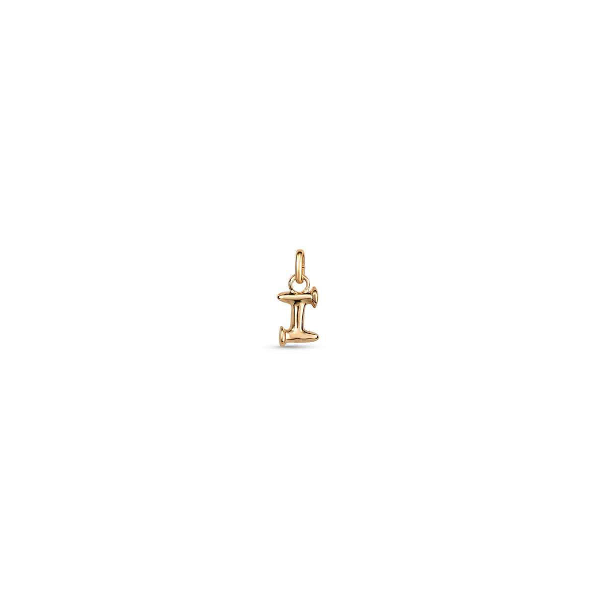 18k Gold Plated Hazte Gold Letter I Charm CHA0281ORO0000U