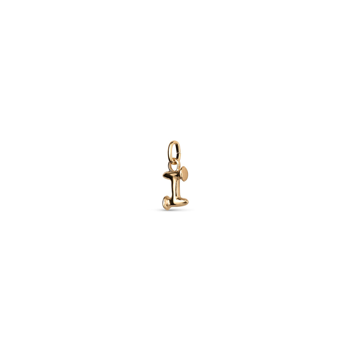18k Gold Plated Hazte Gold Letter I Charm CHA0281ORO0000U