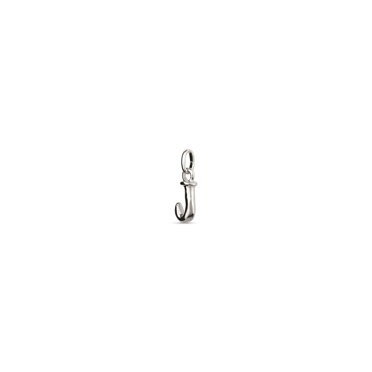 Sterling Silver Plated Hazte Silver Letter J Charm CHA0282MTL0000U