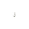 Sterling Silver Plated Hazte Silver Letter J Charm CHA0282MTL0000U