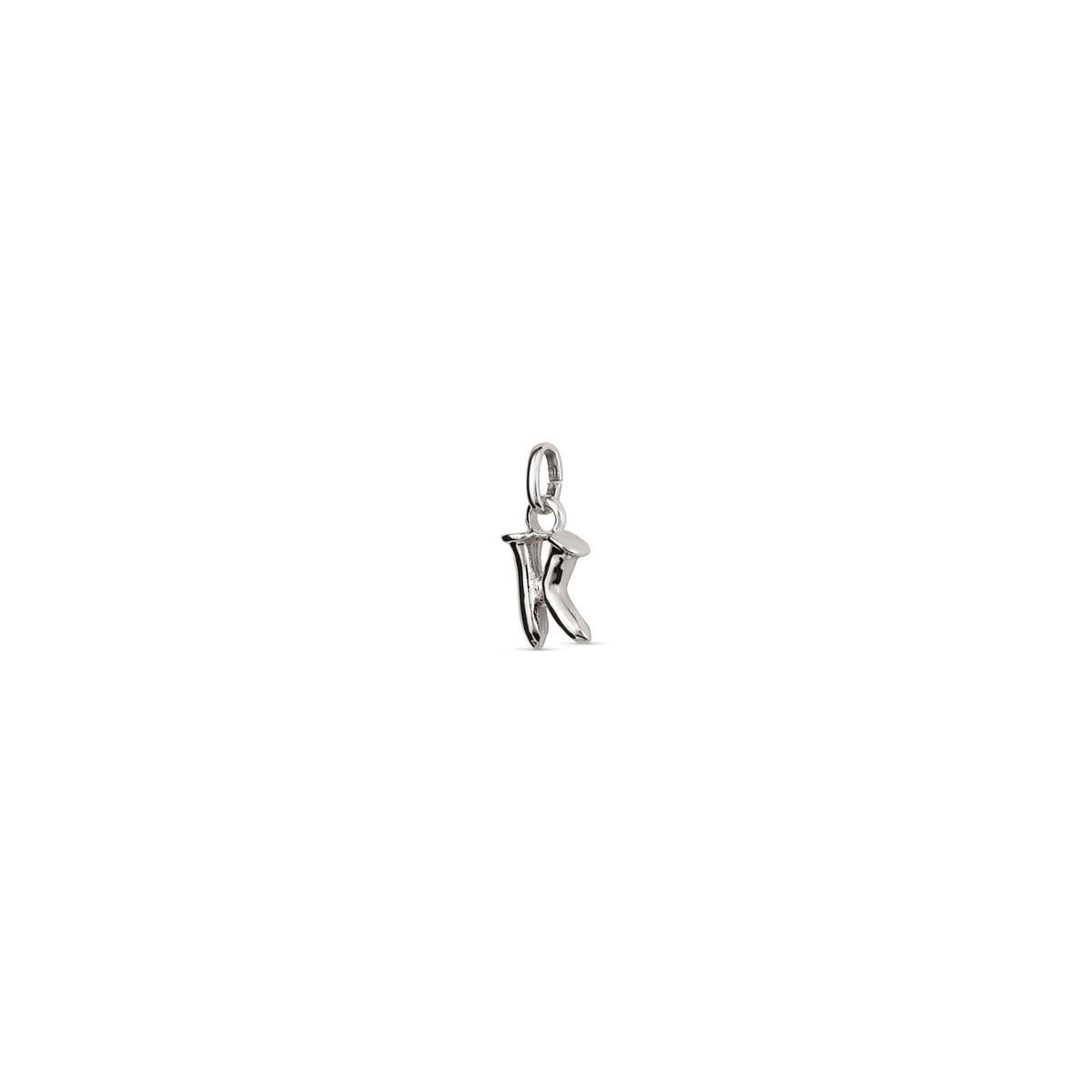 Sterling Silver Plated Hazte Silver Letter K Charm CHA0283MTL0000U