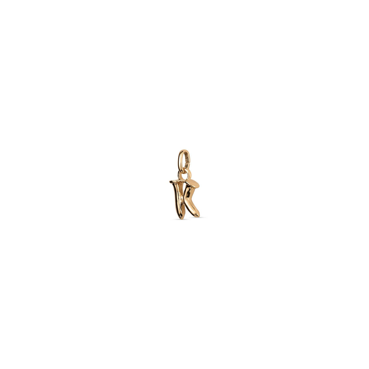 18k Gold Plated Hazte Gold Letter K Charm CHA0283ORO0000U