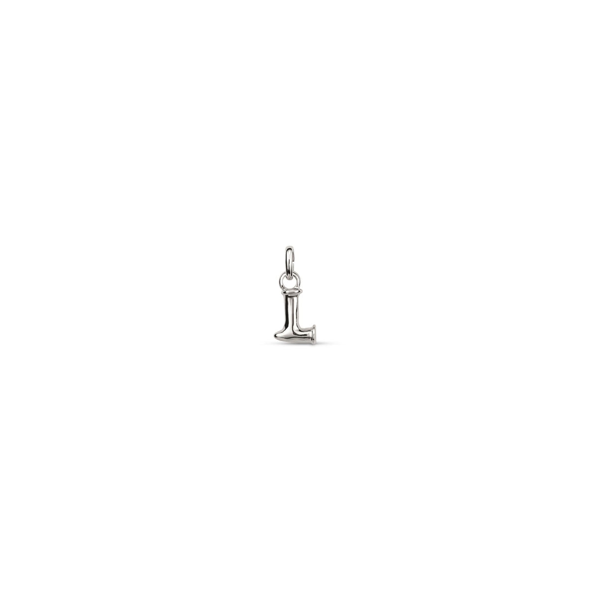 Sterling Silver Plated Hazte Silver Letter L Charm CHA0284MTL0000U