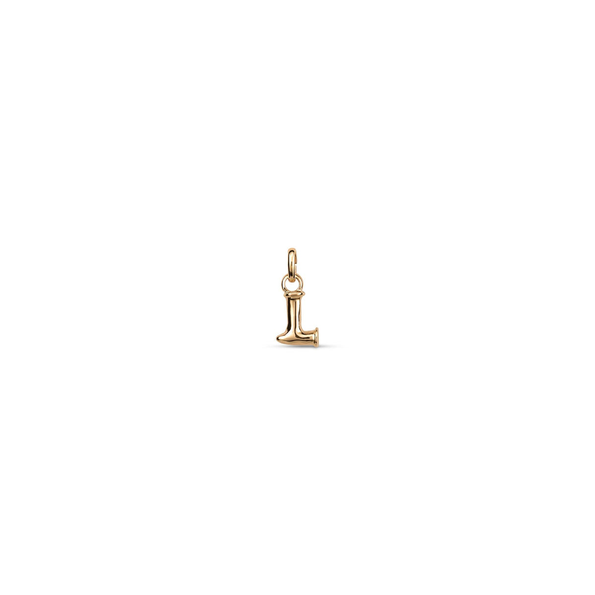 18k Gold Plated Hazte Gold Letter L Charm CHA0284ORO0000U