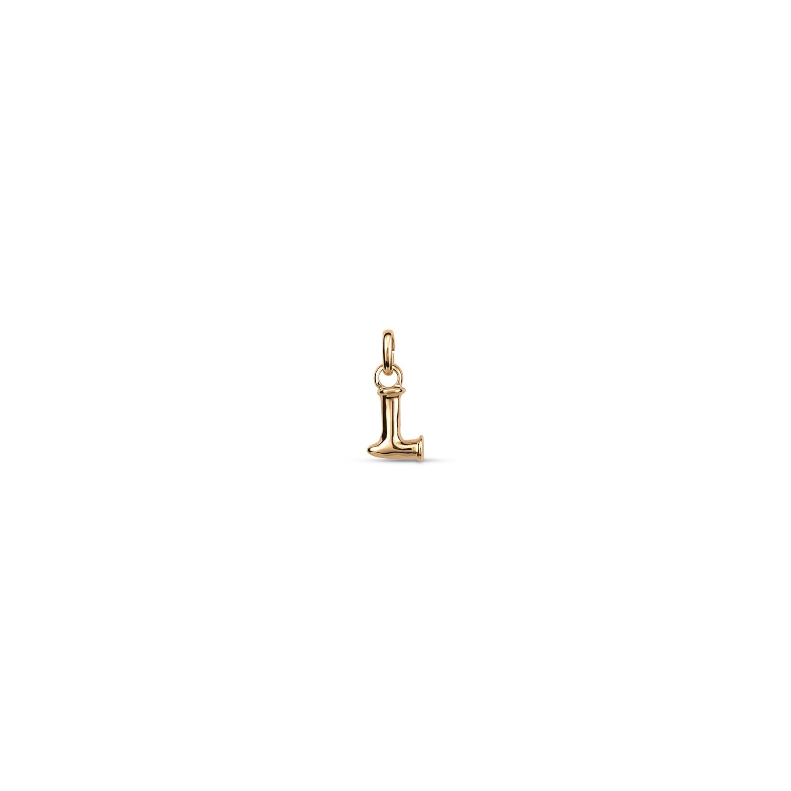 18k Gold Plated Hazte Gold Letter L Charm CHA0284ORO0000U