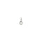 Sterling Silver Plated Hazte Silver Letter O Charm CHA0287MTL0000U