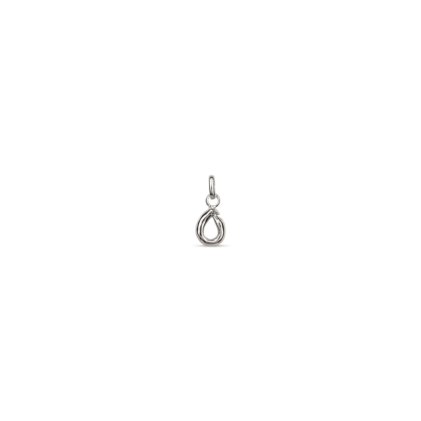 Sterling Silver Plated Hazte Silver Letter O Charm CHA0287MTL0000U