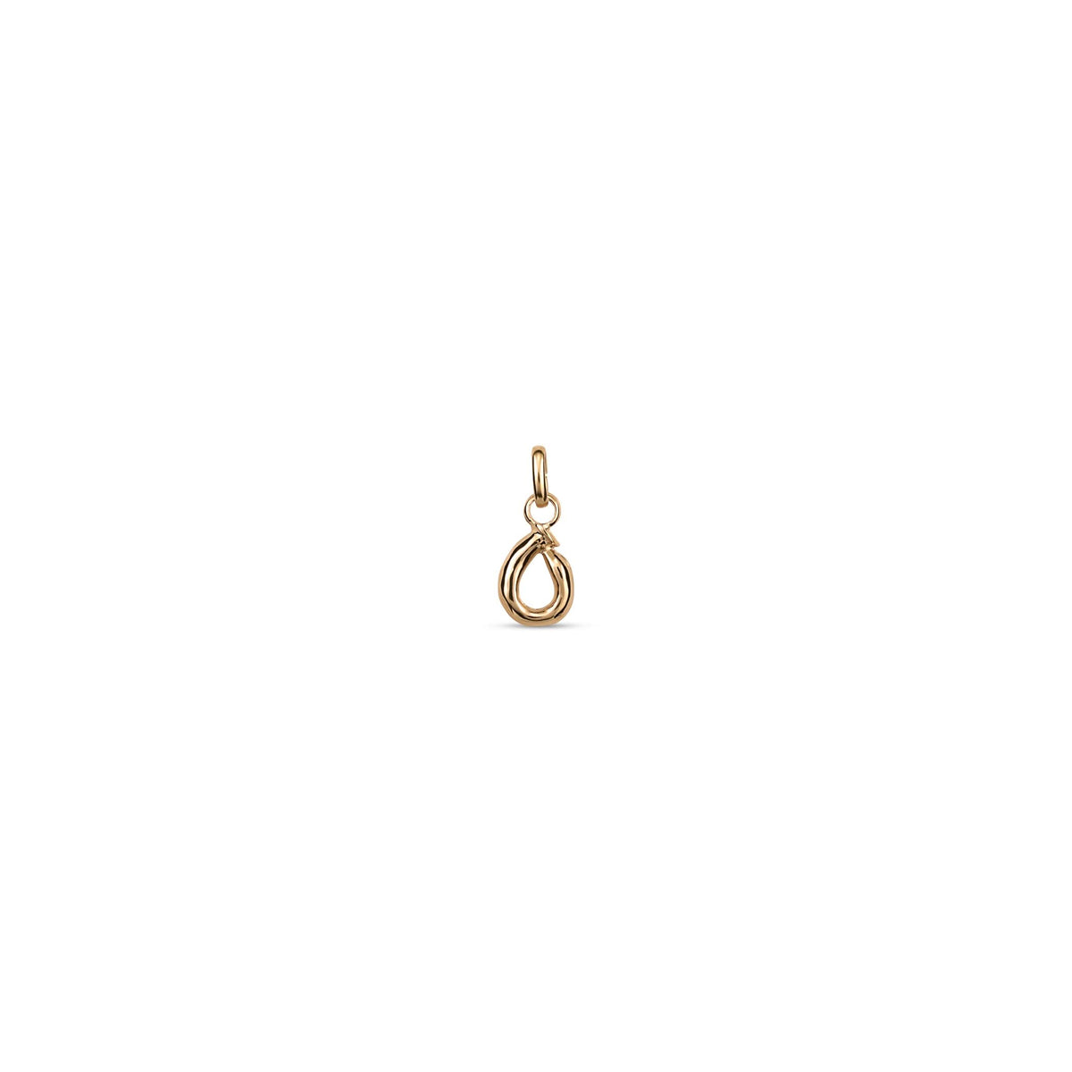 18k Gold Plated Hazte Gold Letter O Charm CHA0287ORO0000U