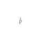 Sterling Silver Plated Hazte Silver Letter P Charm CHA0288MTL0000U