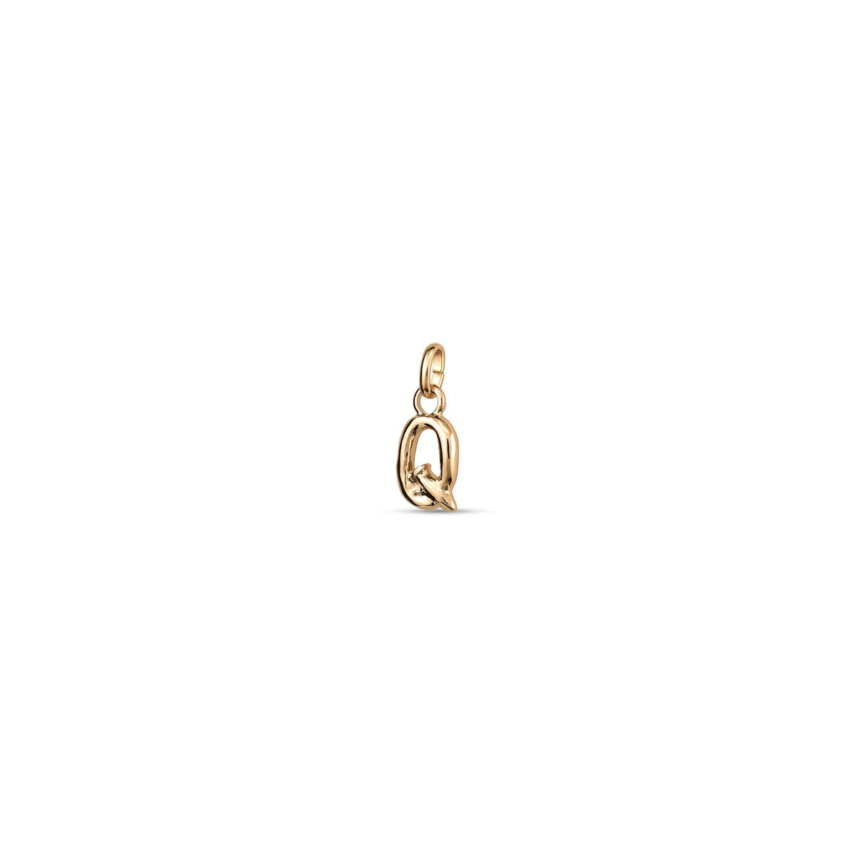 18k Gold Plated Hazte Gold Letter Q Charm CHA0289ORO0000U