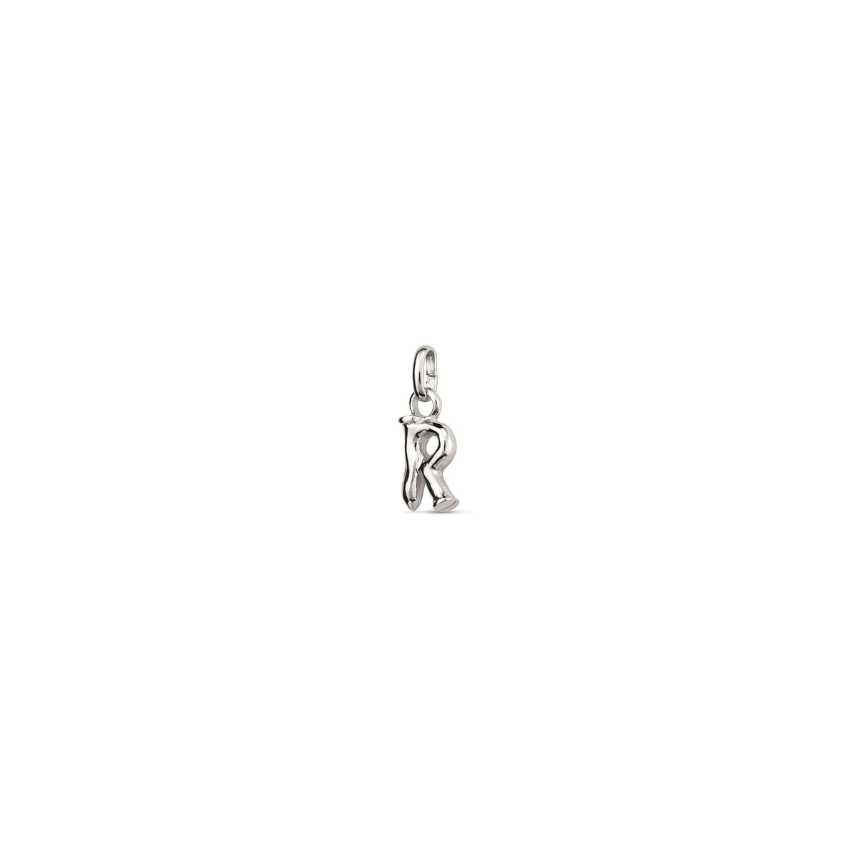 Sterling Silver Plated Hazte Silver Letter R Charm CHA0290MTL0000U
