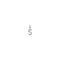 Sterling Silver Plated Hazte Silver Letter S Charm CHA0291MTL0000U