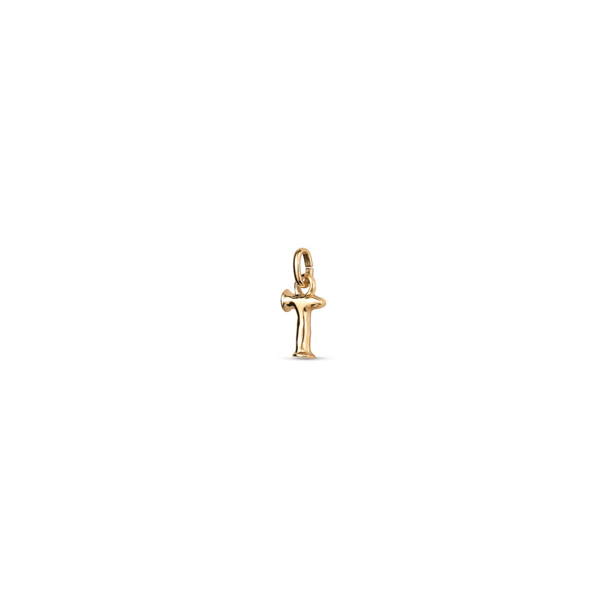 18k Gold Plated Hazte Gold Letter T Charm CHA0292ORO0000U