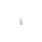 Sterling Silver Plated Hazte Silver Letter U Charm CHA0293MTL0000U