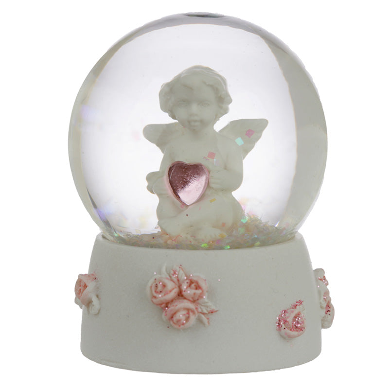 Peace of Heaven Sweet Dreams Cherub Snow Globe CHE136