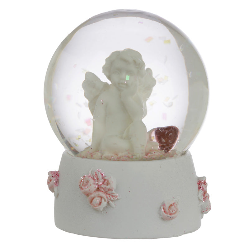 Peace of Heaven Sweet Dreams Cherub Snow Globe CHE136
