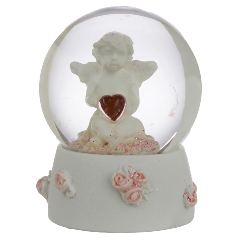 Peace of Heaven Sweet Dreams Cherub Snow Globe CHE136
