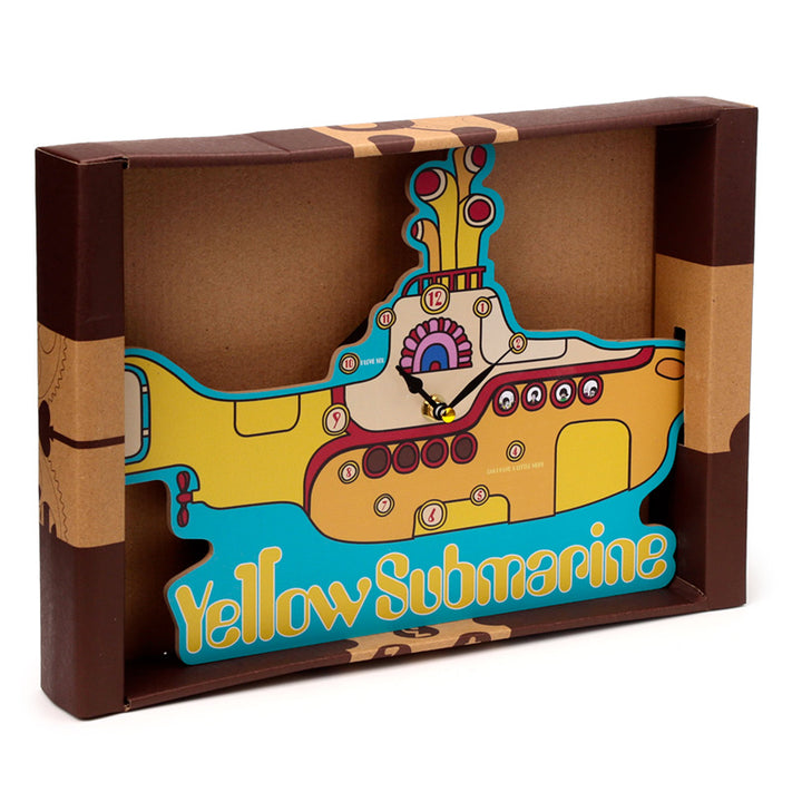 The Beatles Yellow Submarine Picture Clock CLCK02