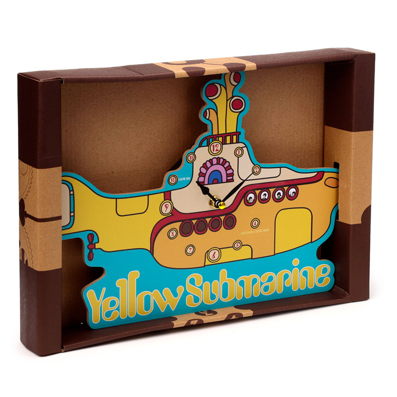 The Beatles Yellow Submarine Picture Clock CLCK02