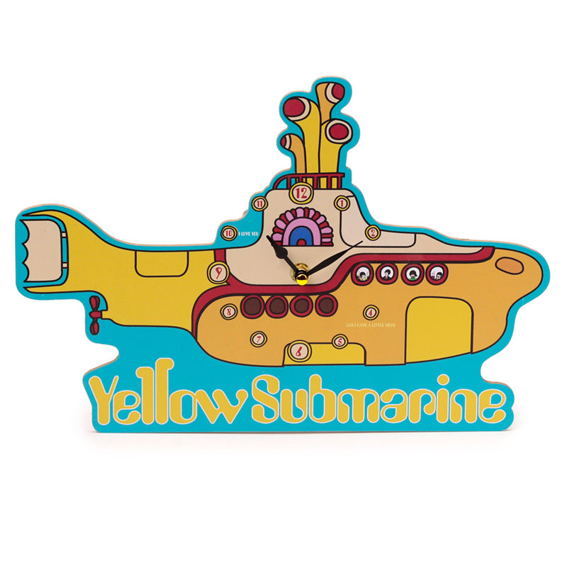 The Beatles Yellow Submarine Picture Clock CLCK02