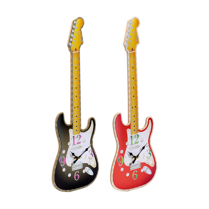 Guitar Shaped Picture Clock CLCK35
