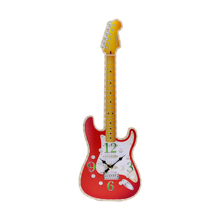 Guitar Shaped Picture Clock CLCK35