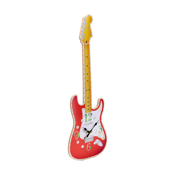 Guitar Shaped Picture Clock CLCK35