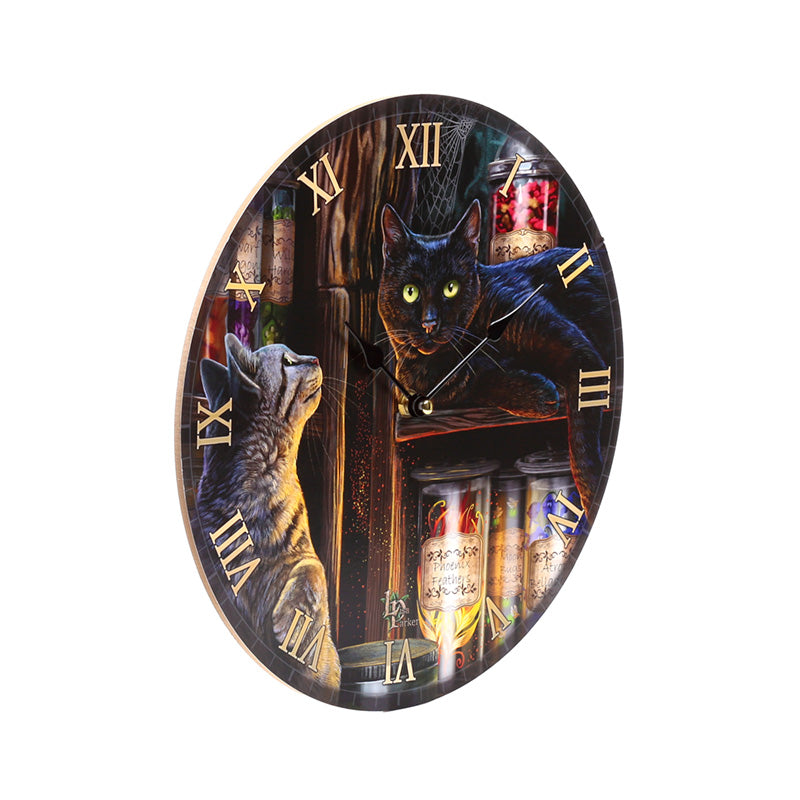 Lisa Parker Magical Emporium Cats Picture Clock CLCK38