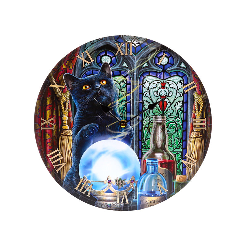 Lisa Parker Witches Apprentice Cats Picture Clock CLCK40