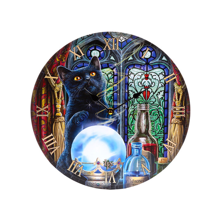 Lisa Parker Witches Apprentice Cats Picture Clock CLCK40