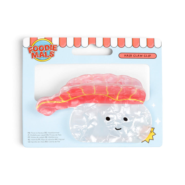 Foodiemals Shrimp Sushi Hair Claw Clip CLIP01
