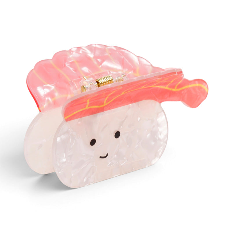 Foodiemals Shrimp Sushi Hair Claw Clip CLIP01