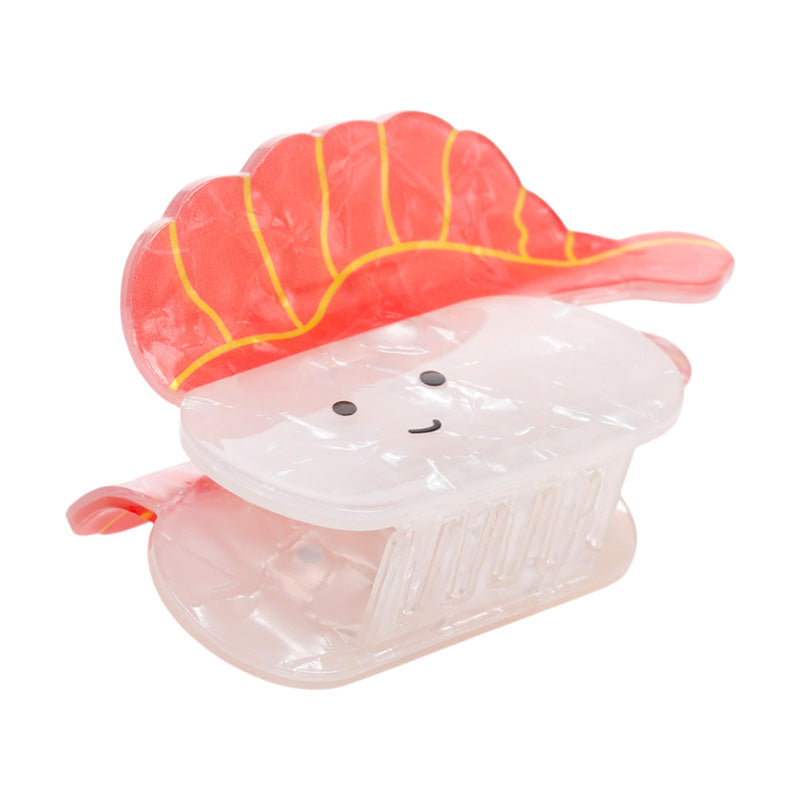 Foodiemals Shrimp Sushi Hair Claw Clip CLIP01