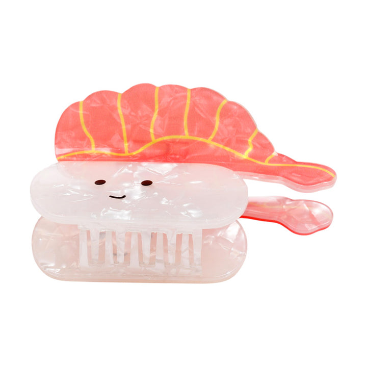 Foodiemals Shrimp Sushi Hair Claw Clip CLIP01