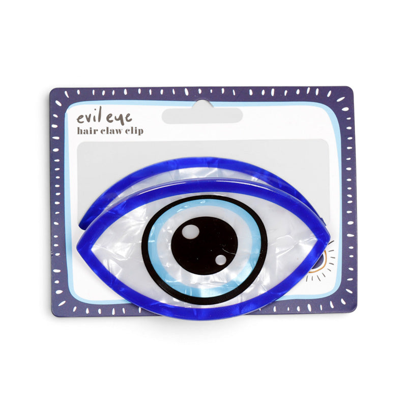 Evil Eye Oval Hair Claw Clip CLIP05