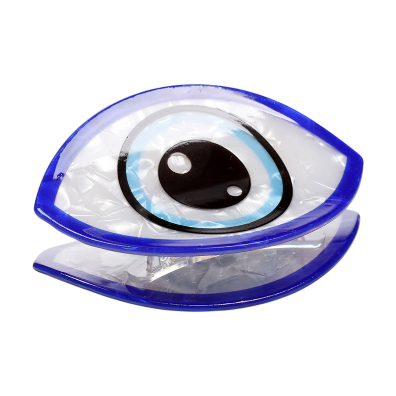 Evil Eye Oval Hair Claw Clip CLIP05