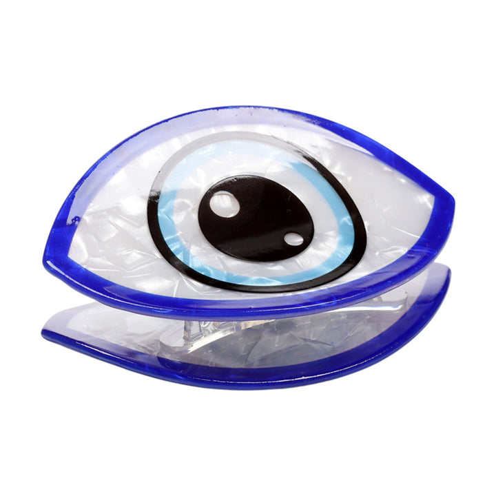Evil Eye Oval Hair Claw Clip CLIP05