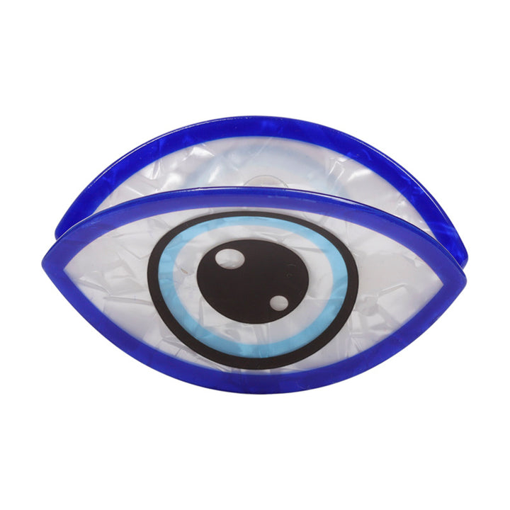 Evil Eye Oval Hair Claw Clip CLIP05