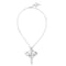 Metal Alloy Sterling Silver Plated Short Chain Stingray Pendant COL1930MTL000