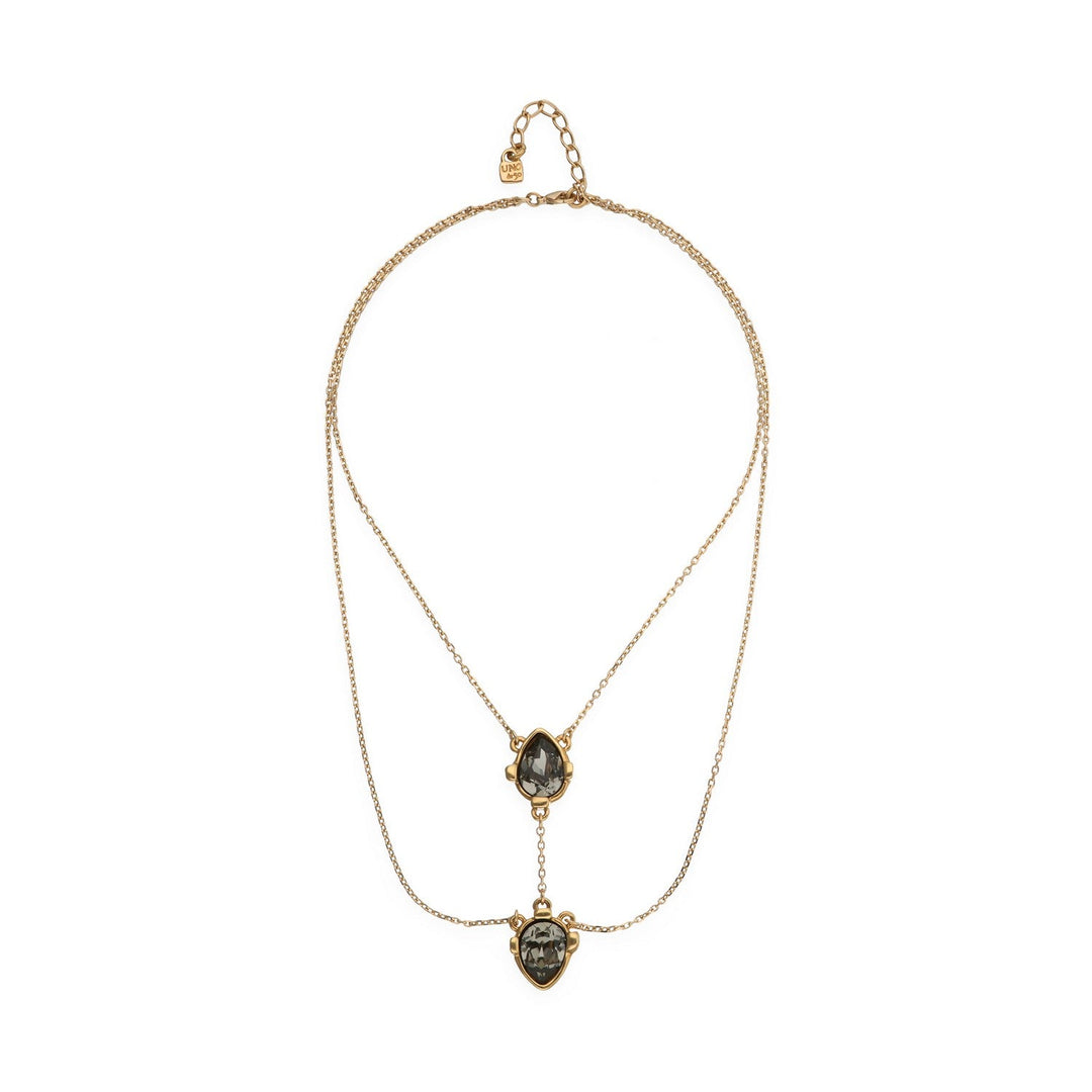 UNOde50 Presagio 18k Gold Plated Necklace COL2077GRSORO