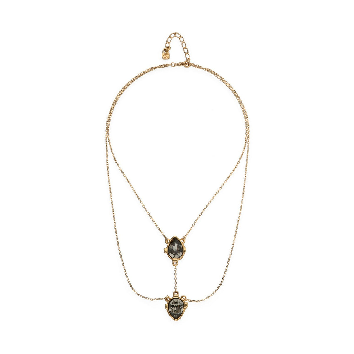 UNOde50 Presagio 18k Gold Plated Necklace COL2077GRSORO