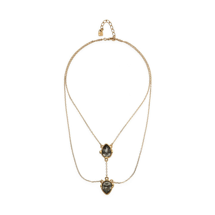 UNOde50 Presagio 18k Gold Plated Necklace COL2077GRSORO