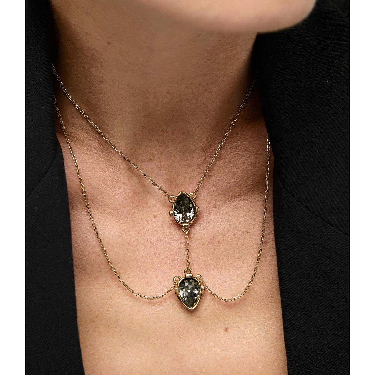 UNOde50 Presagio 18k Gold Plated Necklace COL2077GRSORO