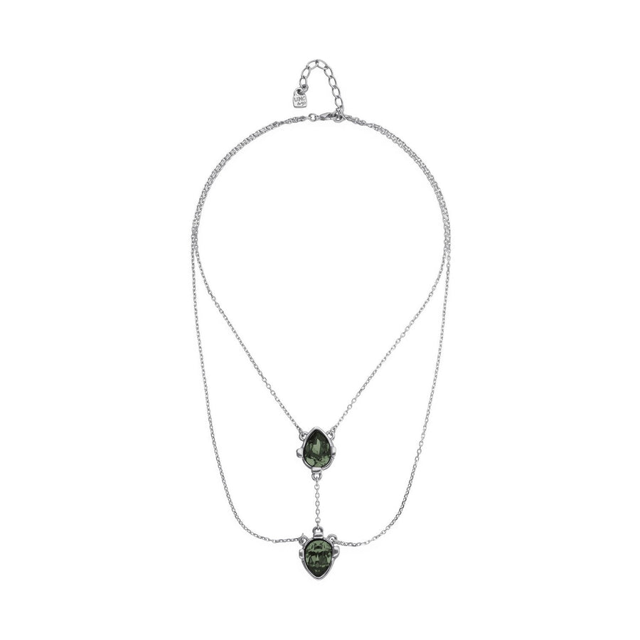 UNOde50 Presagio Silver Plated Necklace COL2077VRDMTL
