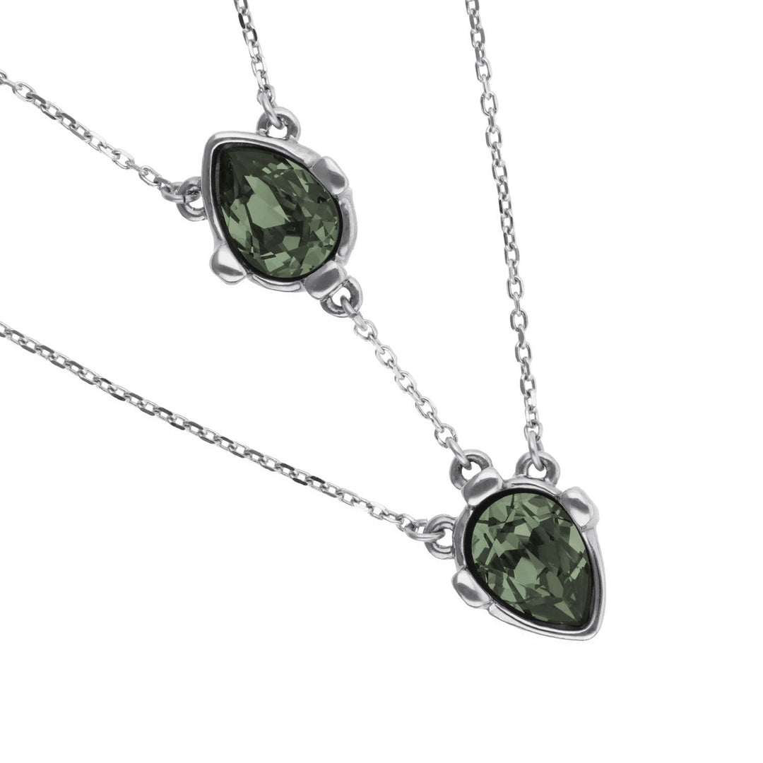 UNOde50 Presagio Silver Plated Necklace COL2077VRDMTL