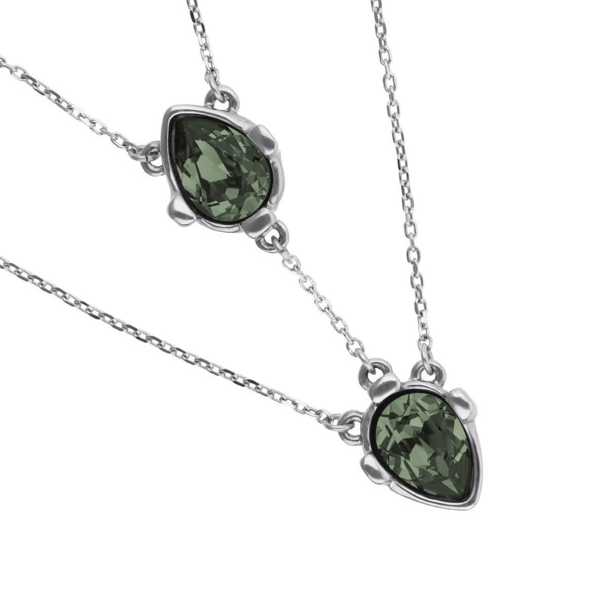UNOde50 Presagio Silver Plated Necklace COL2077VRDMTL