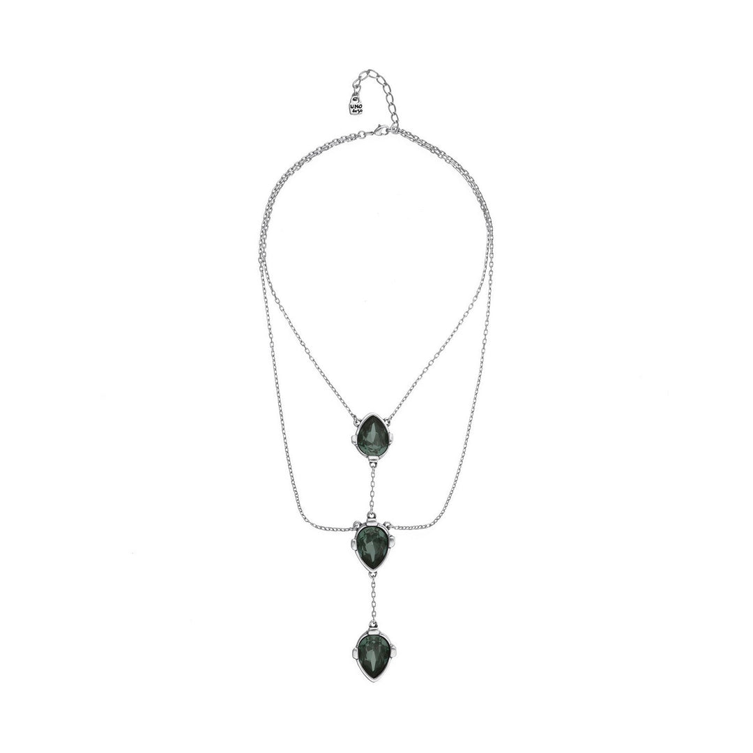 UNOde50 Presagio Silver Plated Necklace COL2078VRDMTL