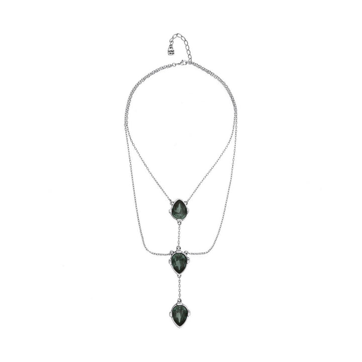UNOde50 Presagio Silver Plated Necklace COL2078VRDMTL